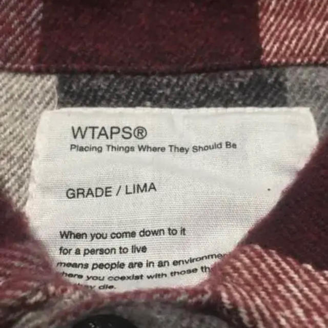 W)taps(ダブルタップス)のwtaps ダブルタップス　ネルシャツ　チェックシャツ メンズのトップス(シャツ)の商品写真