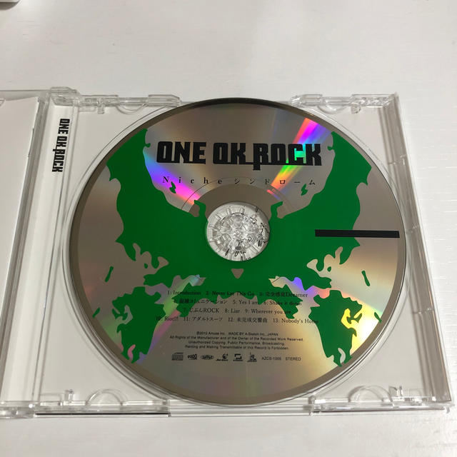 ONE OK ROCK(ワンオクロック)のゔぁいざーど様専用　Nicheシンドローム エンタメ/ホビーのCD(ポップス/ロック(邦楽))の商品写真
