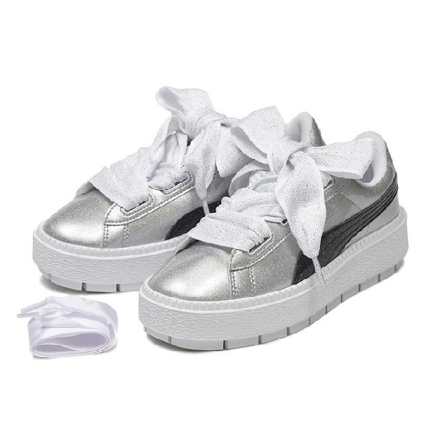 PUMA プーマ 厚底 PLATFORM HEART GLITTER