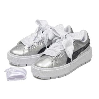 プーマ(PUMA)のPUMA プーマ 厚底 PLATFORM HEART GLITTER(スニーカー)