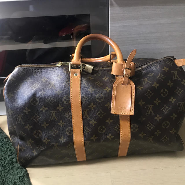 LOUIS VUITTON - ルイヴィトン キーポル45 モノグラム ハンドバッグ