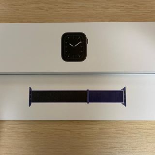 アップルウォッチ(Apple Watch)のApple Watch series5（スペースグレー/アルミニウム）(腕時計(デジタル))