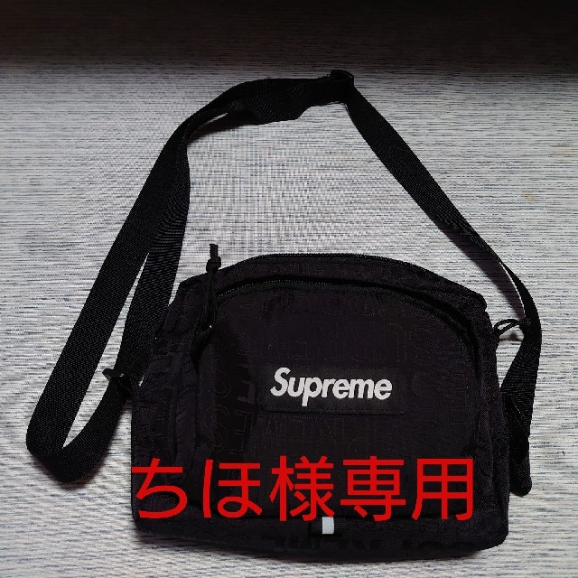 SUPREME shoulder bag 19ss BLACK