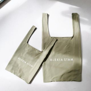 アリシアスタン(ALEXIA STAM)のアリシアスタンエコバッグ大小2個セット　新品未使用(エコバッグ)