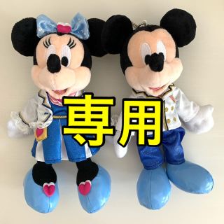 ディズニー(Disney)の【ごまさま専用】ディズニーぬいぐるみバッジセット(キャラクターグッズ)