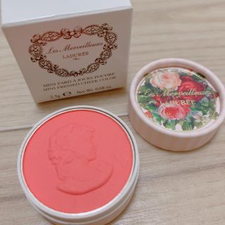 レメルヴェイユーズラデュレ(Les Merveilleuses LADUREE)のレ・メルヴェイユーズ ラデュレ ミニ プレスト チークカラー 10(チーク)