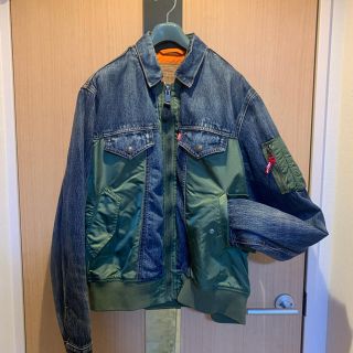 リーバイス(Levi's)の【希少USLサイズ】TAKUYA∞ 着用　リーバイス　ハイブリッドジャケット(Gジャン/デニムジャケット)