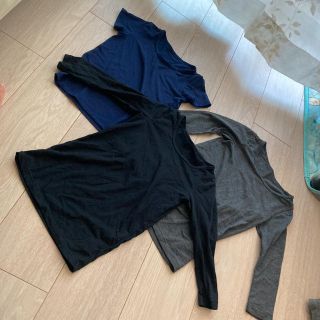 ユニクロ(UNIQLO)のユニクロ　ヒートテック　インナー　110 100 キッズ　まとめ売り　３枚セット(下着)