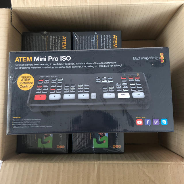 ATEM Mini Pro ISO 新品未開封