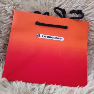 ルクルーゼ(LE CREUSET)のルクルーゼ ショッパー ショップ袋 プレゼント ラッピング (食器)