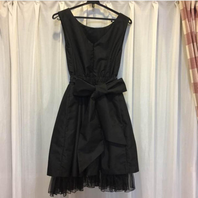 SNIDEL(スナイデル)のバッグリボンドレス レディースのフォーマル/ドレス(ミディアムドレス)の商品写真