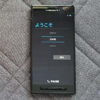 エヌティティドコモ(NTTdocomo)のドコモスマートフォン　P-02E(スマートフォン本体)