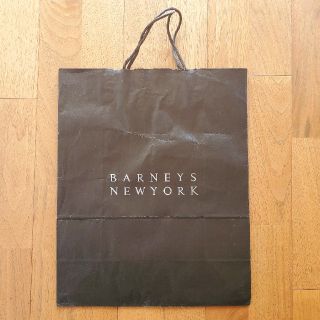 バーニーズニューヨーク(BARNEYS NEW YORK)のBARNEYS NEWYORK　ショップ袋　紙袋　ブラック(ショップ袋)