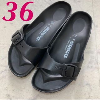 ビルケンシュトック(BIRKENSTOCK)のビルケンシュトック　Birkenstock  マドリッド　エヴァ　ブラック 36(サンダル)