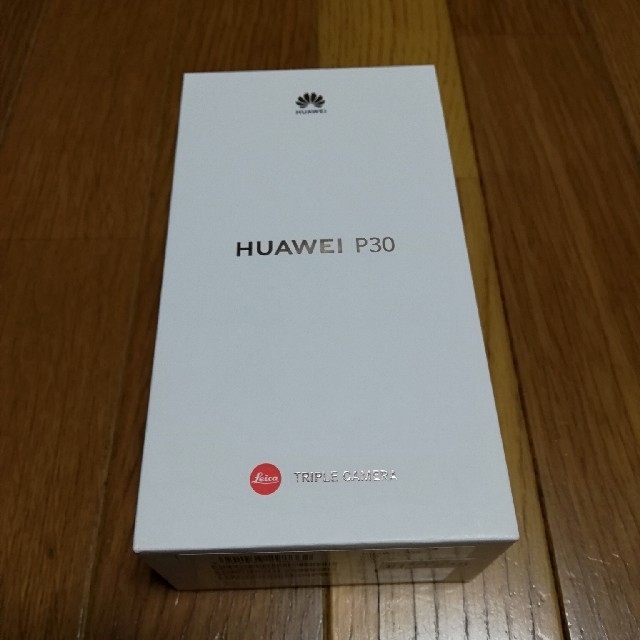 HUAWEI P30 ブリージングクリスタル 128GB　SIMフリー(国内版)スマートフォン本体