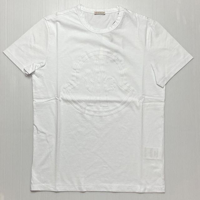 MONCLER モンクレール ビッグロゴ 半袖Tシャツ L