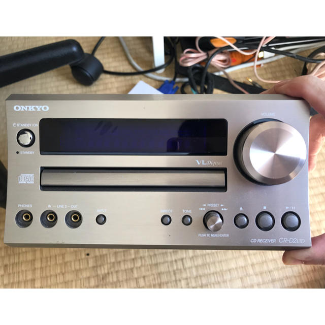 ONKYO CR -D2 LTD + スピーカーD-55EX セット 【楽天スーパーセール