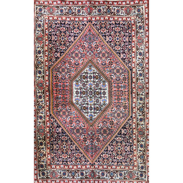 VINTAGE ビジャー産 ペルシャ絨毯 160.5×104cm