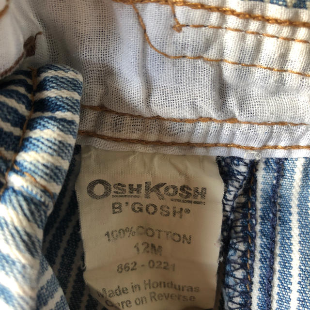 OshKosh(オシュコシュ)のOsh Kosh オーバーオール キッズ/ベビー/マタニティのベビー服(~85cm)(ロンパース)の商品写真