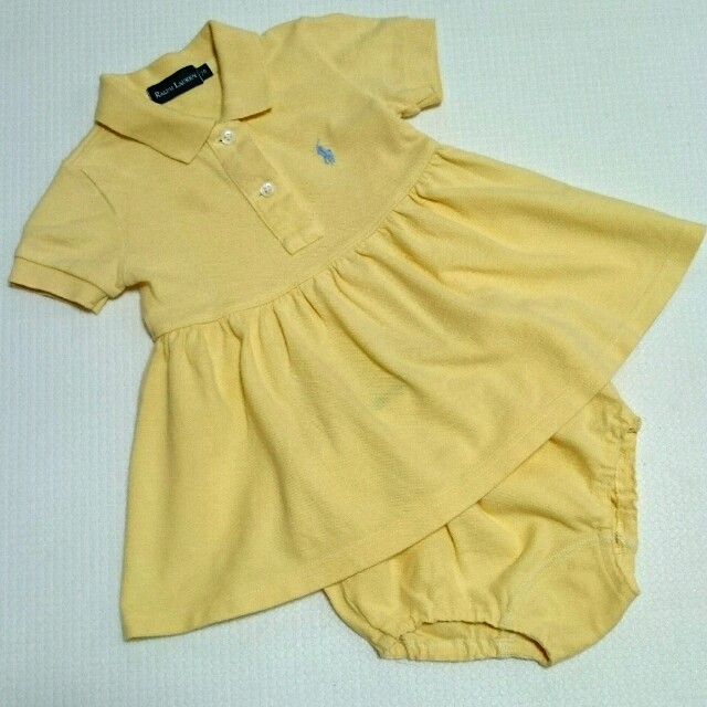 POLO RALPH LAUREN(ポロラルフローレン)のラルフローレン ベビーワンピース キッズ/ベビー/マタニティのベビー服(~85cm)(ワンピース)の商品写真