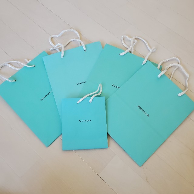 Tiffany & Co.(ティファニー)のティファニー TIFFANY ショップ袋 買い物袋 ショッパー エコバッグ レディースのバッグ(ショップ袋)の商品写真