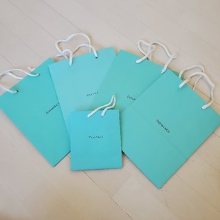 ティファニー(Tiffany & Co.)のティファニー TIFFANY ショップ袋 買い物袋 ショッパー エコバッグ(ショップ袋)