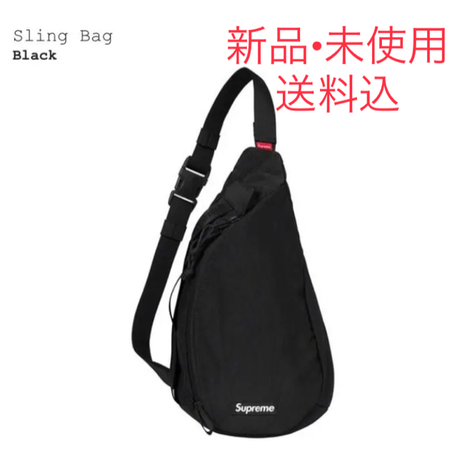 バッグsupreme sling bag 黒