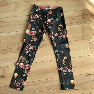 ザラキッズ(ZARA KIDS)のZara Girls 花柄レギンス 140cm(パンツ/スパッツ)