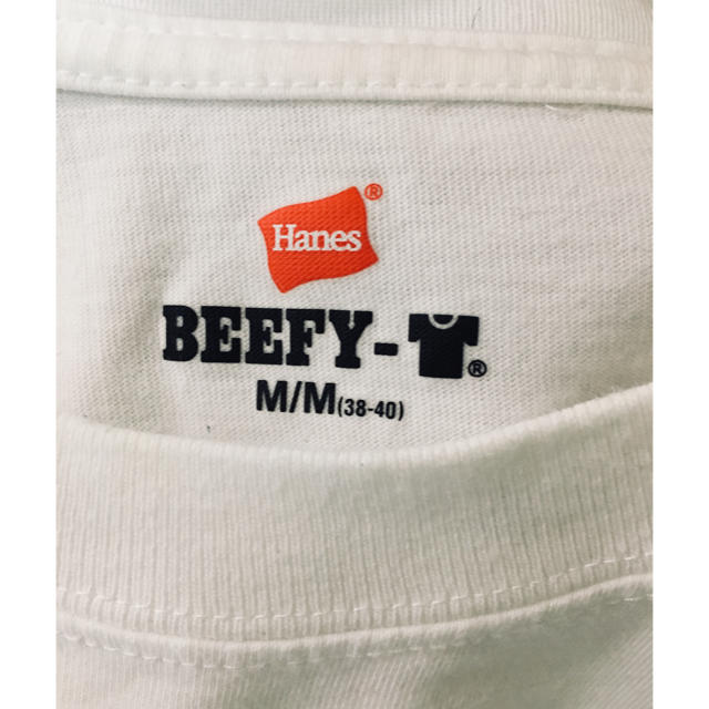 Hanes(ヘインズ)のヘインズ 白Tシャツ Ｍサイズ レディースのトップス(Tシャツ(半袖/袖なし))の商品写真