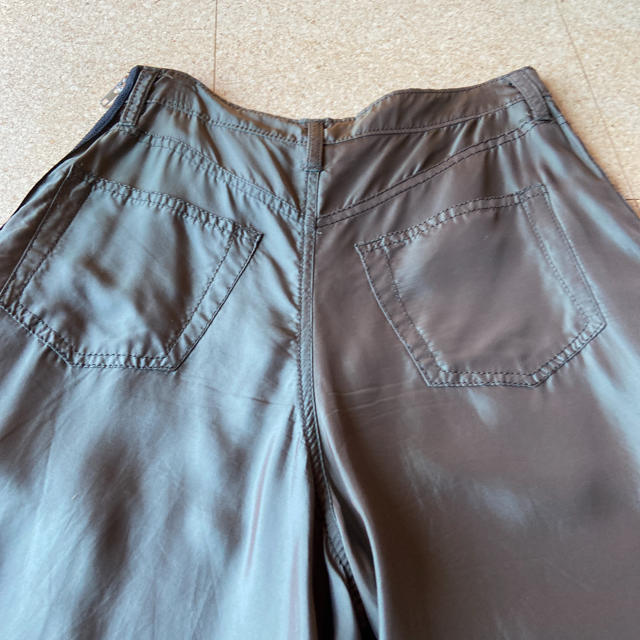 COMME des GARCONS - トリコ コムデギャルソン 玉虫色のガウチョパンツ