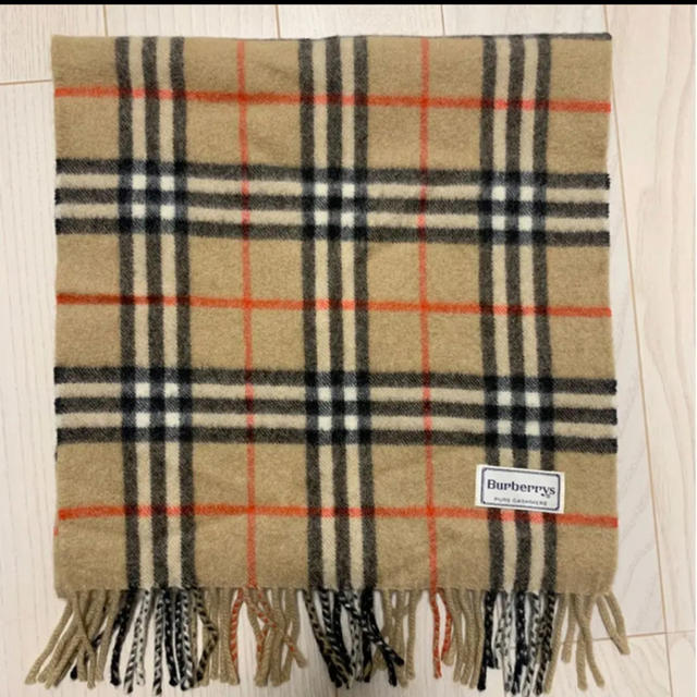 BURBERRY(バーバリー)のバーバリー マフラー カシミア チェック レディースのファッション小物(マフラー/ショール)の商品写真