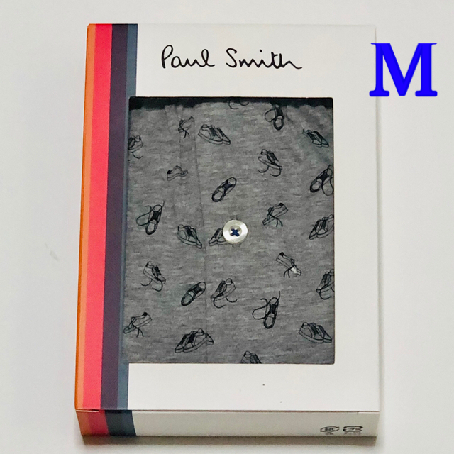 Paul Smith(ポールスミス)の新品★ポールスミス★ニット★トランクス★パンツ★Mサイズ★グレー杢 メンズのアンダーウェア(トランクス)の商品写真