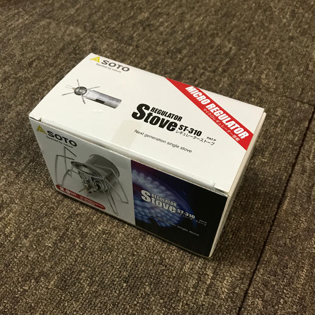 新品　開封済み　SOTO ST-310 レギュレーターストーブ