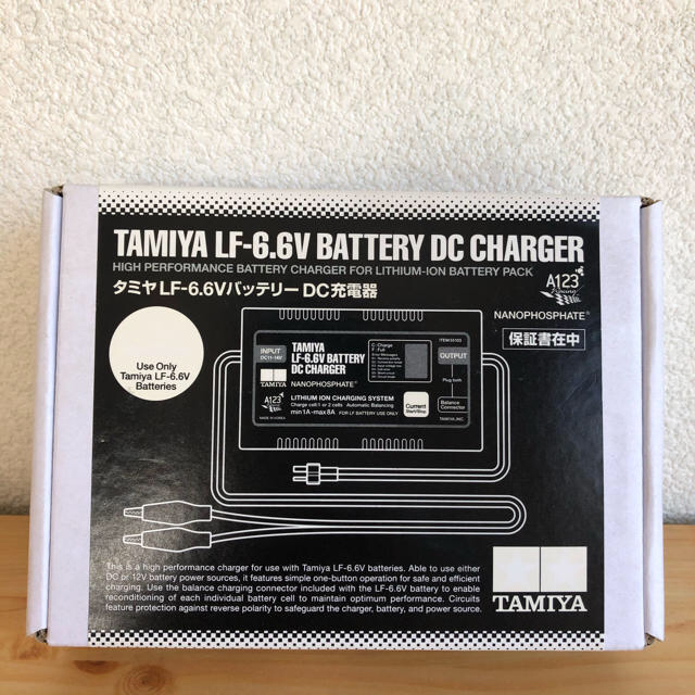 【新品未開封】 タミヤ LF-6.6Vバッテリー DC充電器 55103おもちゃ/ぬいぐるみ