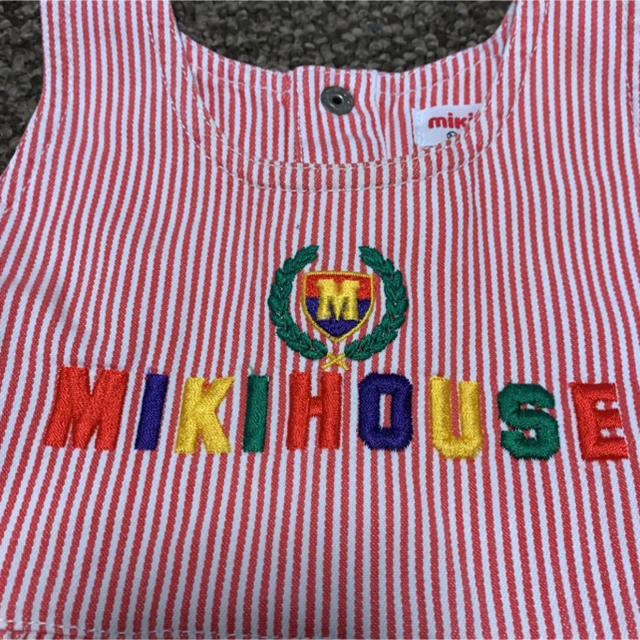 mikihouse(ミキハウス)のミキハウス　ジャンパースカート キッズ/ベビー/マタニティのベビー服(~85cm)(ワンピース)の商品写真