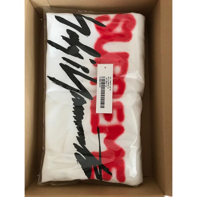 Supreme(シュプリーム)のSupreme Yohji Yamamoto logo tee ホワイト M メンズのトップス(Tシャツ/カットソー(半袖/袖なし))の商品写真