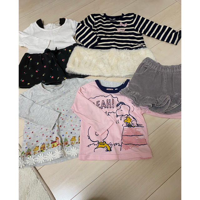 babyGAP(ベビーギャップ)の秋冬物まとめ売り90 キッズ/ベビー/マタニティのキッズ服女の子用(90cm~)(ワンピース)の商品写真