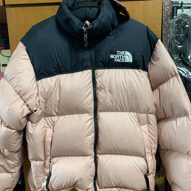 north face 1996 retro nuptse misty pink