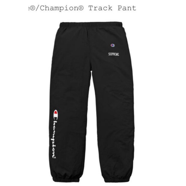 Supreme(シュプリーム)の★L★Supreme/Champion Track Pant ☆Black☆  メンズのパンツ(その他)の商品写真