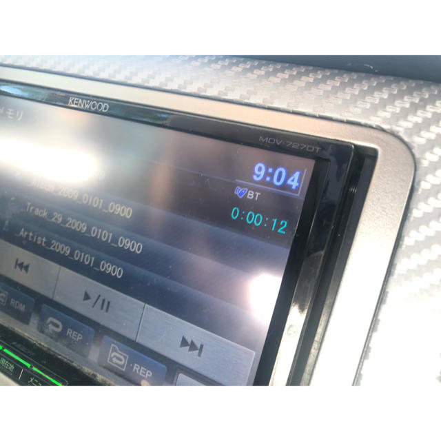 KENWOOD(ケンウッド)のKENWOOD MDV-727DT SDナビ　Bluetooth 自動車/バイクの自動車(カーナビ/カーテレビ)の商品写真