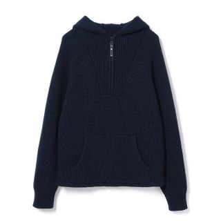 アダムエロぺ(Adam et Rope')のADAM ET ROPE' ilk SKI HOODY KNIT ニットフーディ(ニット/セーター)