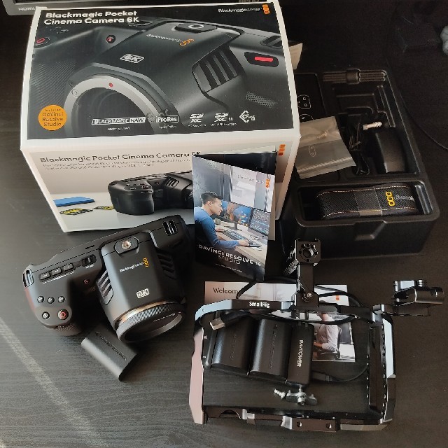 BMPCC6K smallrig フルケージ、トップハンドル、SSDホルダー付 スマホ/家電/カメラのカメラ(その他)の商品写真