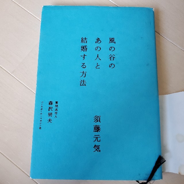 風の谷のあの人と結婚する方法 須藤元気 森沢明夫 ナウシカ 風の谷のナウシカ エンタメ/ホビーの本(その他)の商品写真