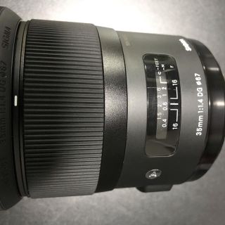 ニコン(Nikon)のSigma 35mm f1.4 Fマウント　nikon限定最終価格(レンズ(単焦点))