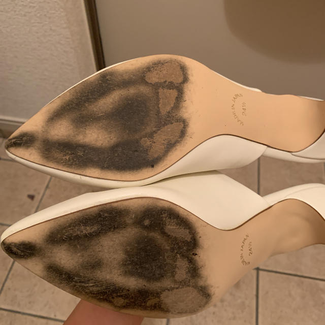 URBAN RESEARCH ROSSO(アーバンリサーチロッソ)のホワイト　ミュール　サンダル　最終値下げ レディースの靴/シューズ(サンダル)の商品写真