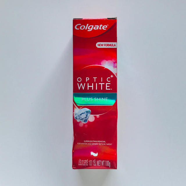 コルゲート オプティックホワイト プラスシャイン歯磨き粉 100g コスメ/美容のオーラルケア(歯磨き粉)の商品写真
