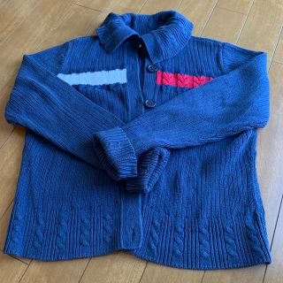 トミーヒルフィガー(TOMMY HILFIGER)のTOMMY HILFIGERニットカーディガンXXLサイズ(カーディガン)