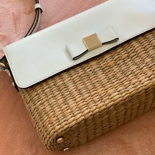 ケイトスペードニューヨーク(kate spade new york)のケイト・スペード kate spade かごバッグ ショルダーバッグ (かごバッグ/ストローバッグ)