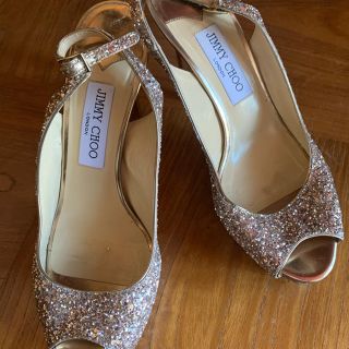 ジミーチュウ(JIMMY CHOO)のジミーチュウ　靴　パンプス　ヒール(ハイヒール/パンプス)