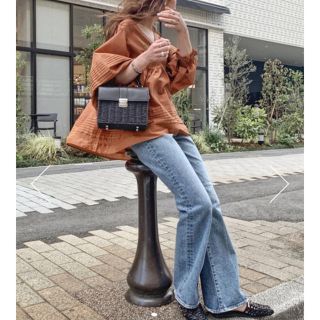 マウジー(moussy)のmoussy VOLUME SLEEVE SMOCK ブラウス(シャツ/ブラウス(長袖/七分))